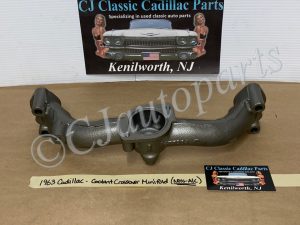 RESTORED 1963 1964 1965 1966 Cadillac DEVILLE ELDORADO FLEETWOOD CALAIS COOLANT CROSSOVER MANIFOLD (NON A/C ) #1477664/#3632754